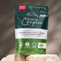 Greens Complex, Berry Boost, 30 Servings - The Vegan Wellness Co.